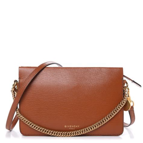 givenchy goatskin suede cross 3 crossbody bag chestnut|Givenchy collections for sale.